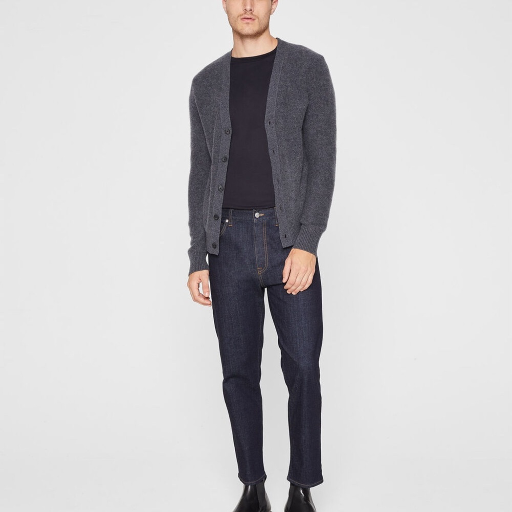 Cropped Straight Jeans - Brand New - NEVER WORN - Indigo